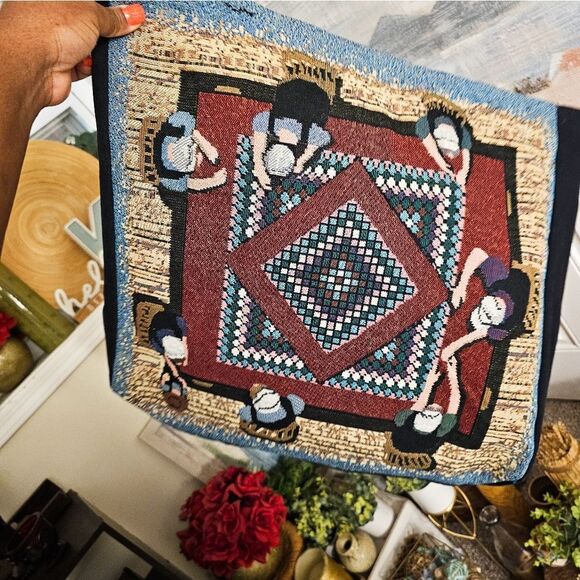 VTG Large Mill Street Design  Tote Bag – Handmade in the USA - Picture 7 of 14